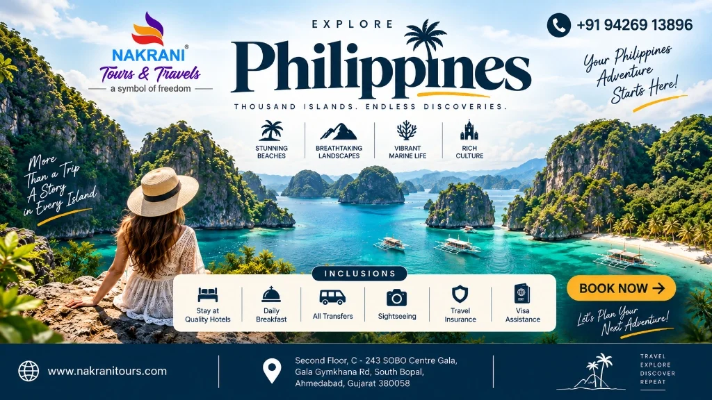 Philippines holiday destination – tropical islands and beaches | Nakrani Tours & Travels